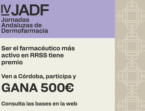 Se convoca el Premio al “Farmacéutico más activo en las Redes Sociales en las IV Jornadas Andaluzas de Dermofarmacia #JADF24